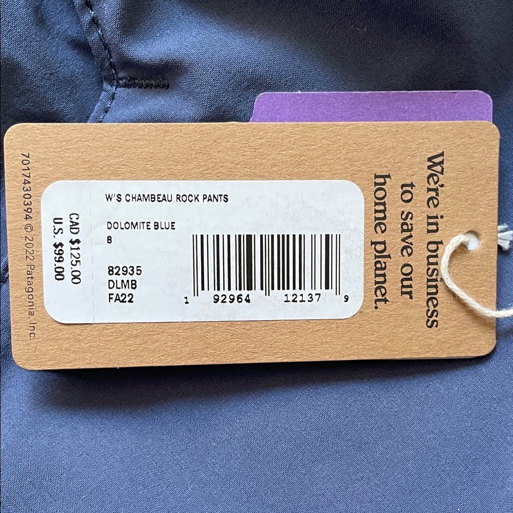 Patagonia Chambeau Rock Pants - Picture 9 of 9